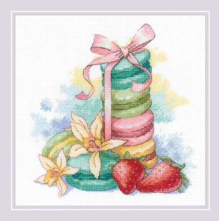 click here to view larger image of Sweet Dessert (counted cross stitch kit)