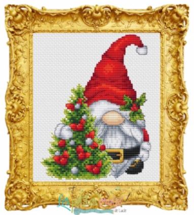 click here to view larger image of Christmas Father Gnome (chart)