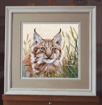 click here to view larger image of Lynx (counted cross stitch kit)