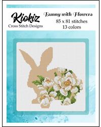 click here to view larger image of Bunny with Flowers (chart)