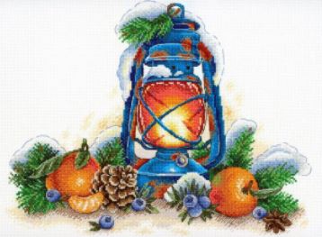 click here to view larger image of Tangerine Aroma (counted cross stitch kit)
