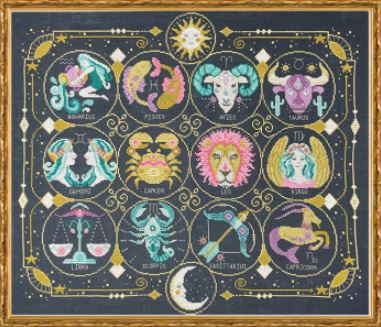 click here to view larger image of Zodiac Signs 13 (chart)