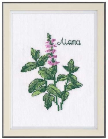 click here to view larger image of Mint  (counted cross stitch kit)