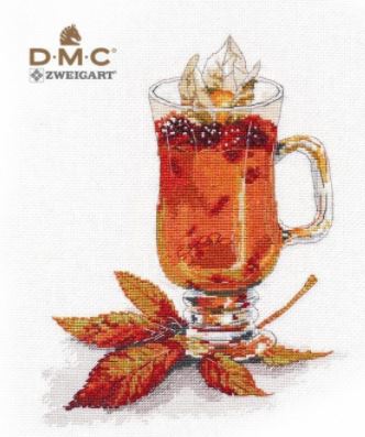 click here to view larger image of Sea Buckthorn Punch (counted cross stitch kit)