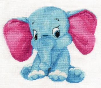 click here to view larger image of Elephant  (counted cross stitch kit)