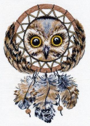 click here to view larger image of Dreamcatcher  (counted cross stitch kit)