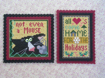 click here to view larger image of Not Even A Mouse & All HeartsCome Home Kit (counted cross stitch kit)