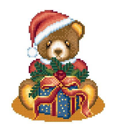 click here to view larger image of Santa Teddy Bear (chart)