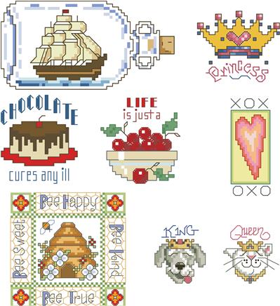 click here to view larger image of Cute Minis Collection 2 (chart)