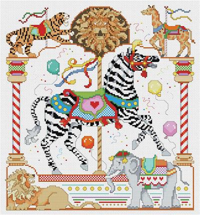 click here to view larger image of Whirlwind September Carousel Horse, A (chart)
