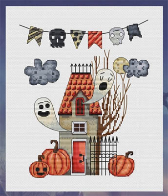 click here to view larger image of Halloween House (chart)