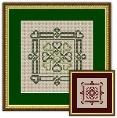 click here to view larger image of Celtic Hearts (chart)