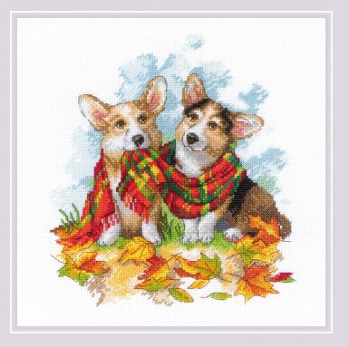 click here to view larger image of Ready for Autumn (counted cross stitch kit)