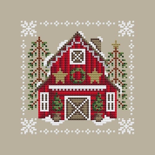 click here to view larger image of Christmas Barn (chart)