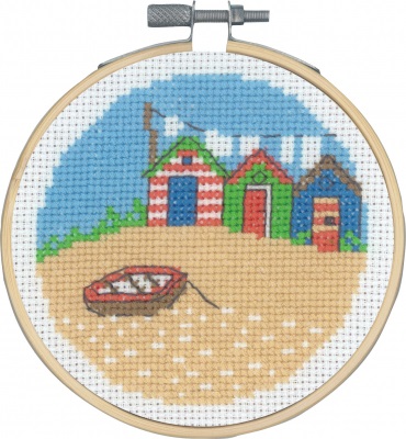 click here to view larger image of Three Bathhouses (counted cross stitch kit)