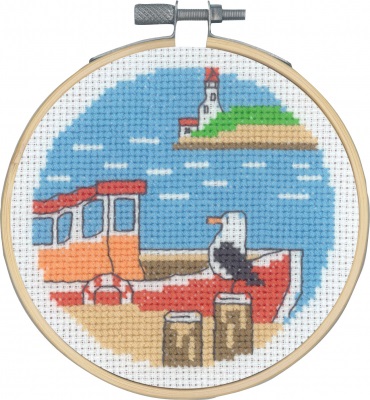click here to view larger image of Boat (counted cross stitch kit)