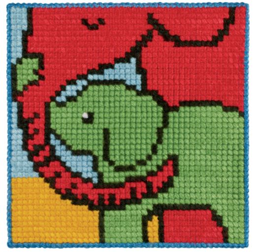 click here to view larger image of Elephant - Canvas (needlepoint kit)