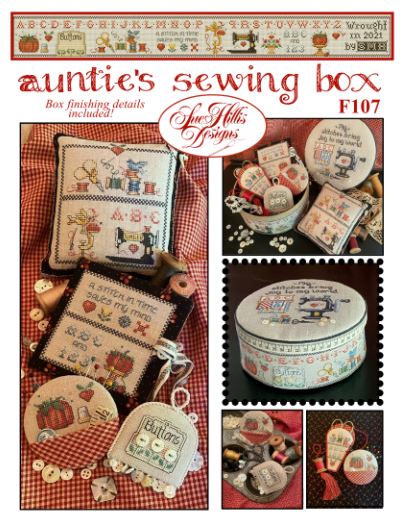 click here to view larger image of Auntie's Sewing Box (chart)