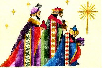 click here to view larger image of We Three Kings (counted cross stitch kit)