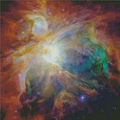 click here to view larger image of Chaos at the Heart of the Orion Nebula (chart)