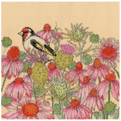 click here to view larger image of Daisy Garden (counted cross stitch kit)