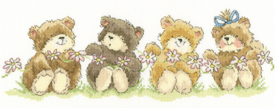 click here to view larger image of Daisy Chain (counted cross stitch kit)