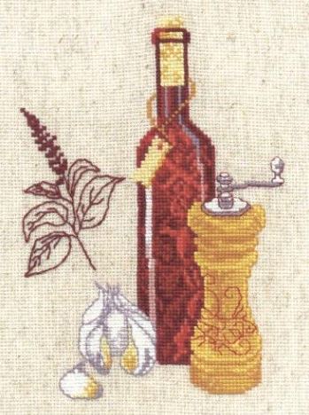click here to view larger image of Kitchen Miniatures  (counted cross stitch kit)