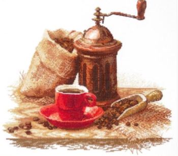 click here to view larger image of Favorite Aroma (counted cross stitch kit)