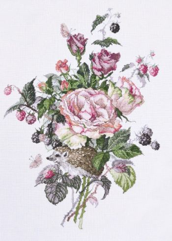 click here to view larger image of Prickly Beauty (counted cross stitch kit)
