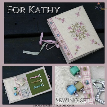 click here to view larger image of For Kathy Sewing Set (chart)