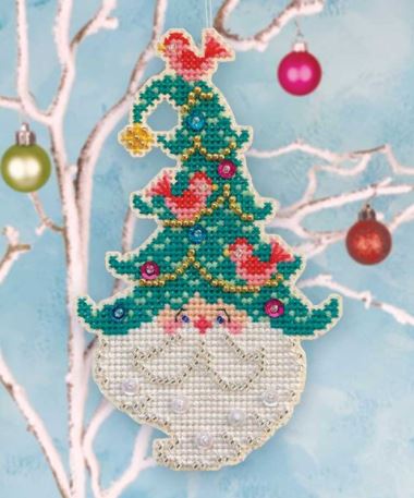 click here to view larger image of Tree Topper Ornament Kit (counted cross stitch kit)