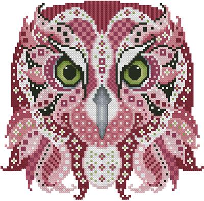 click here to view larger image of Colorful Owls Oliver (chart)