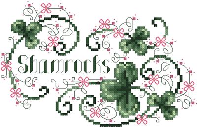 click here to view larger image of Shamrocks (chart)