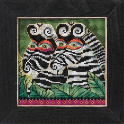 click here to view larger image of Zebra 2022 (counted cross stitch kit)