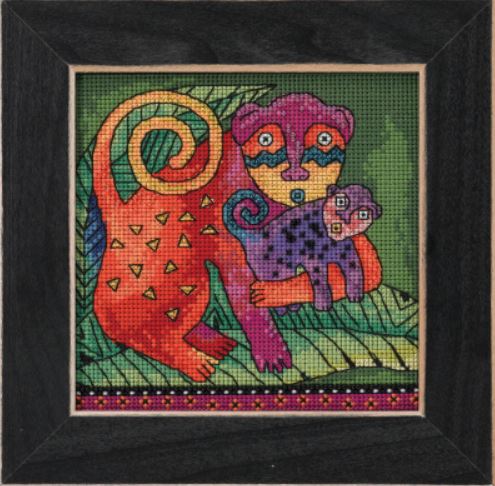 click here to view larger image of Monkey 2022 (counted cross stitch kit)