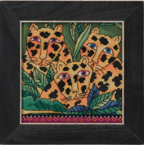 click here to view larger image of Leopard 2022 (counted cross stitch kit)