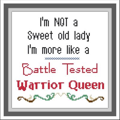 click here to view larger image of Warrior Queen (chart)