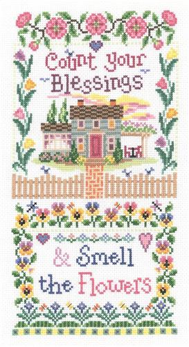 click here to view larger image of Spring Blessings Kit (counted cross stitch kit)