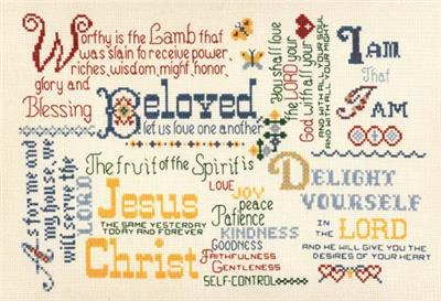 click here to view larger image of Scripture Sampler (chart)