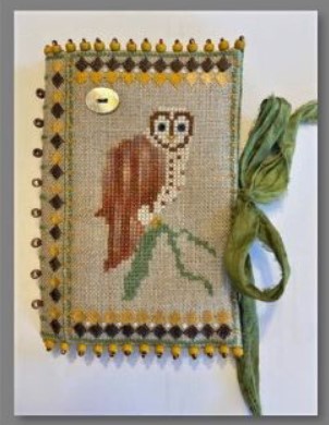 click here to view larger image of Night Owl Sewing Case (counted cross stitch kit)