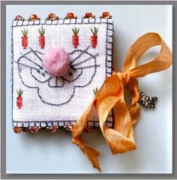 click here to view larger image of Carrot Patch Needle Book - The Littles (counted cross stitch kit)