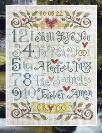 click here to view larger image of Counting on Love (chart)