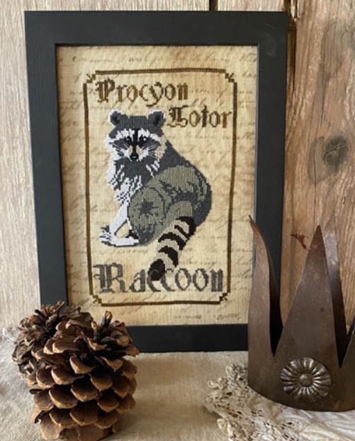 click here to view larger image of Spirits of the Woods - Raccoon (chart)