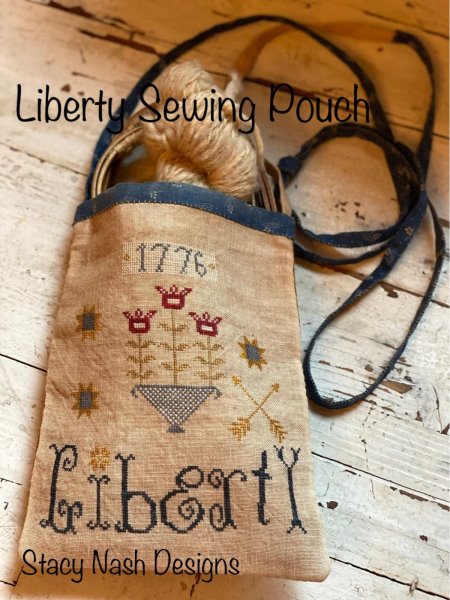 click here to view larger image of Liberty Sewing Pouch (chart)