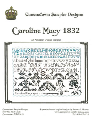 click here to view larger image of Caroline Macy 1832 (chart)