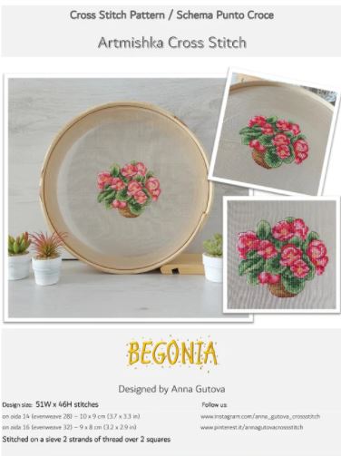 click here to view larger image of Begonia (chart)