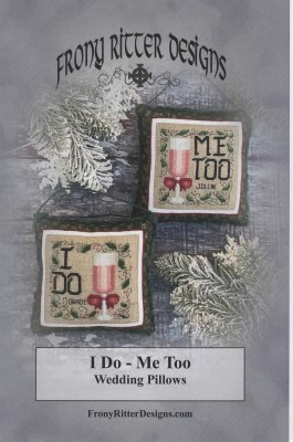 click here to view larger image of I Do - Me Too Wedding Pillows (chart)