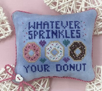 click here to view larger image of Whatever Sprinkles Your Donut (chart)