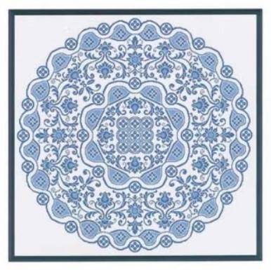 click here to view larger image of Gossamer Lace in Cross Stitch (chart)