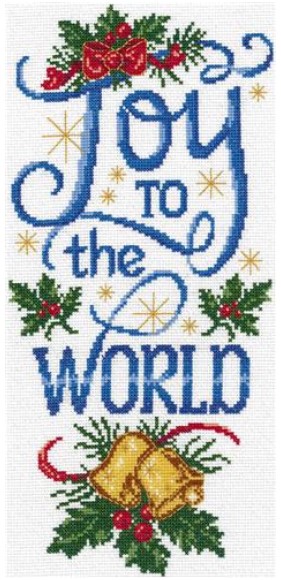 click here to view larger image of Joy to the World - Ursula Michael (counted cross stitch kit)